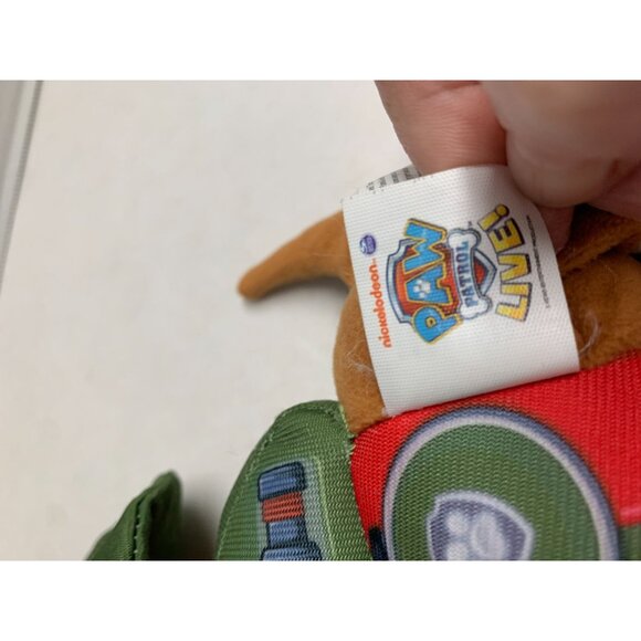 Spinmaster Paw Patrol Plush Tracker  2018 Stuffed Animal Dog Toy 11inx8.5 in L - Picture 5 of 5